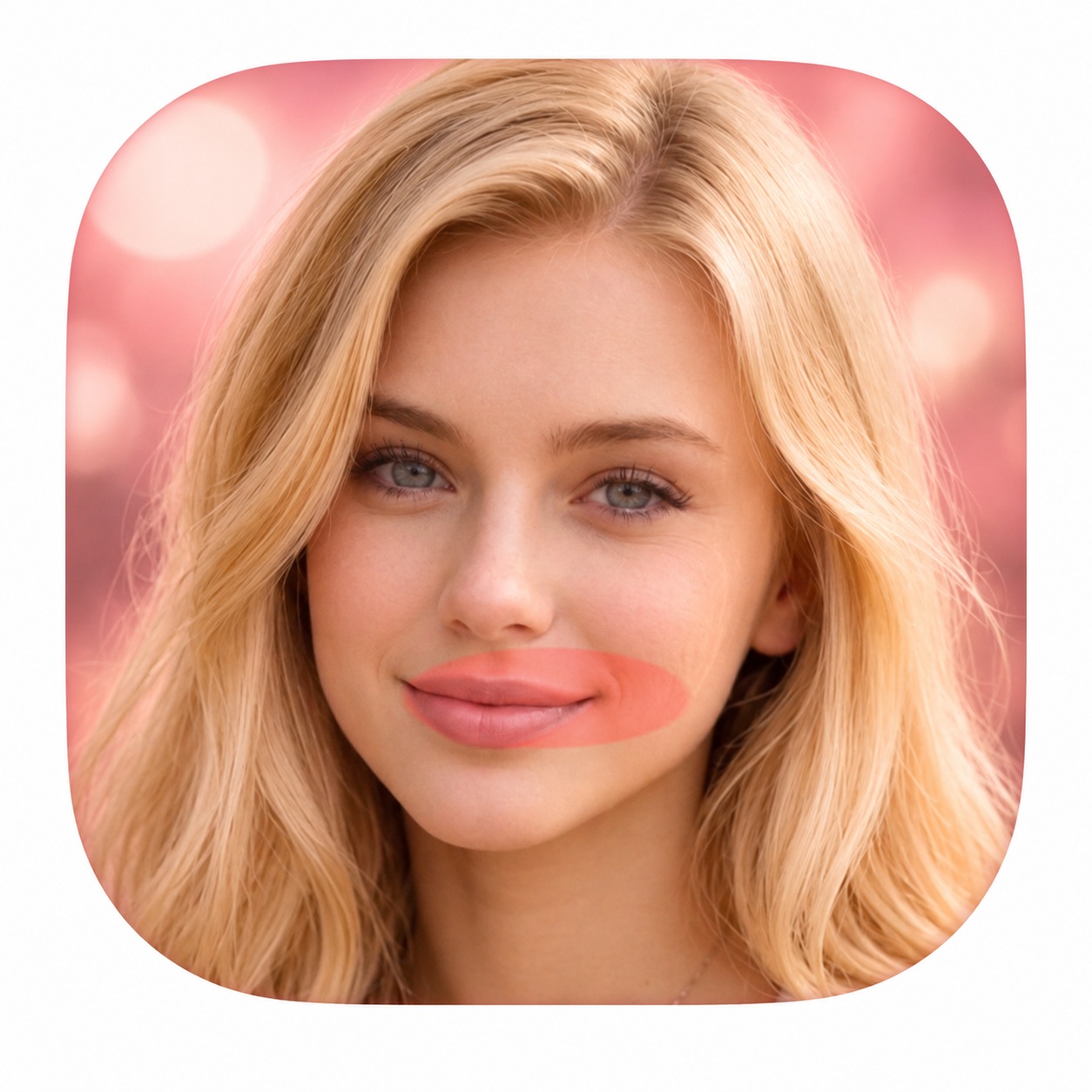 Alicia portrait with red lips